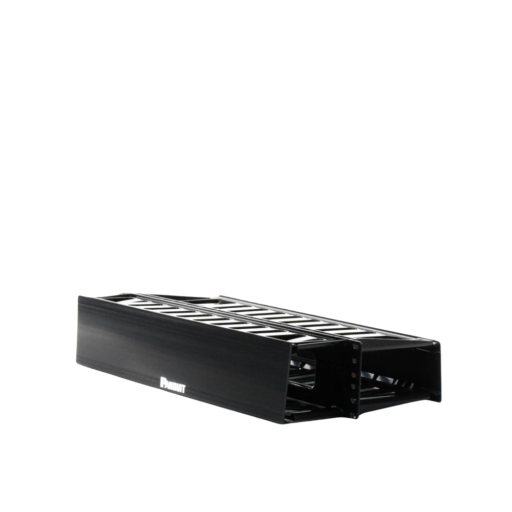 Organizador de Cables Horizontal PatchLink, Doble (Frontal y Posterior), Para Rack de 19in, 2UR - Image 3