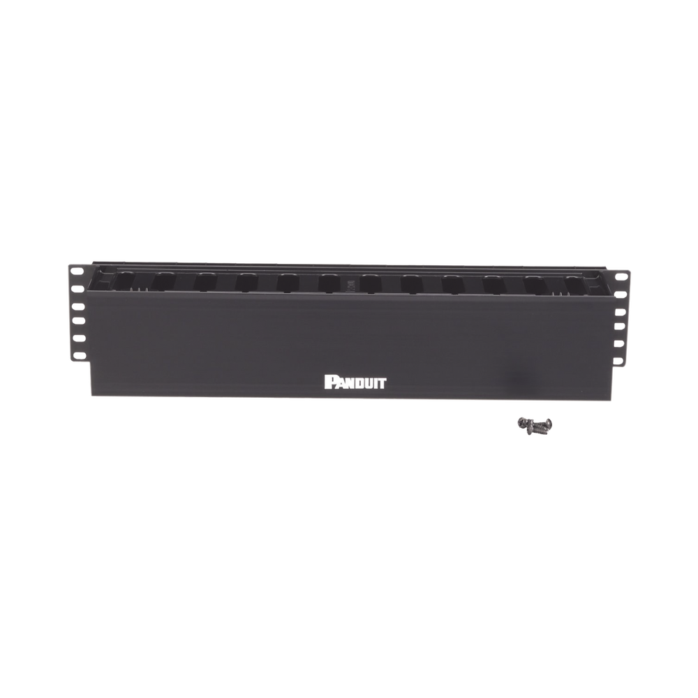 Organizador de Cables Horizontal PatchLink, Sencillo (Solo Frontal), Para Rack de 19in, 2UR - Image 5