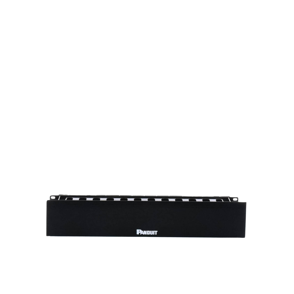 Organizador de Cables Horizontal PatchLink, Sencillo (Solo Frontal), Con Tapa Extendida, Para Rack de 19in, 2UR - Image 3