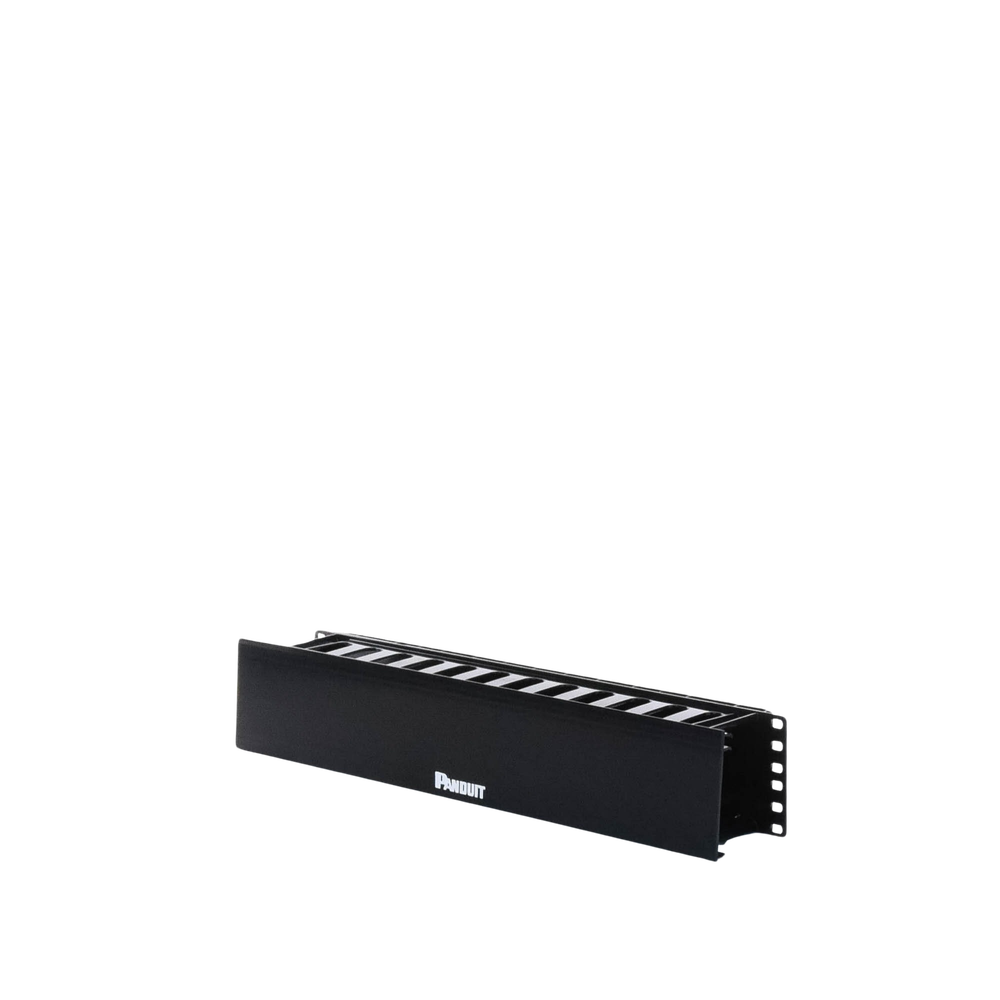 Organizador de Cables Horizontal PatchLink, Sencillo (Solo Frontal), Con Tapa Extendida, Para Rack de 19in, 2UR - Image 5