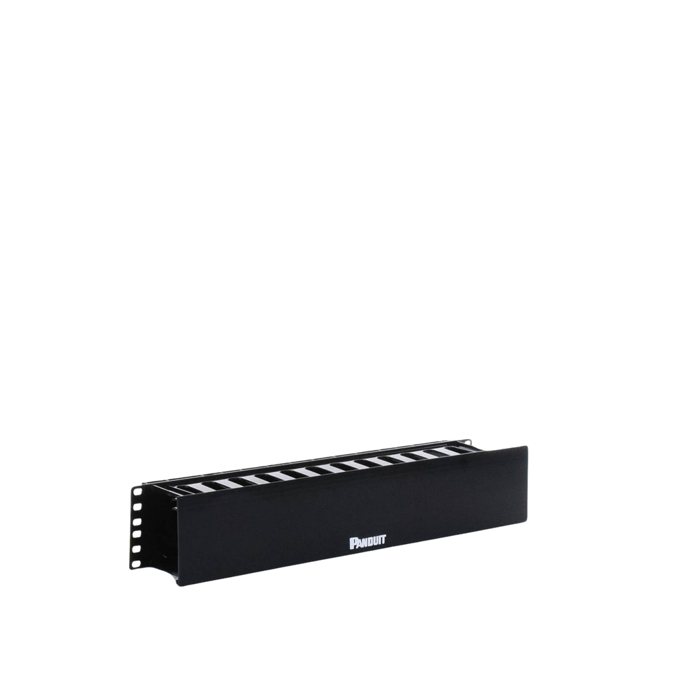 Organizador de Cables Horizontal PatchLink, Sencillo (Solo Frontal), Con Tapa Extendida, Para Rack de 19in, 2UR - Image 6