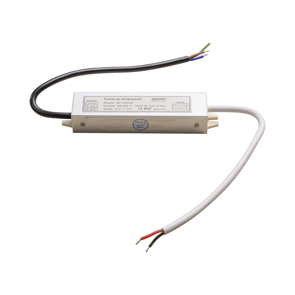 Fuente 12 V / 3 Amperes / Waterproof / Intemperie grado IP67 - Image 6