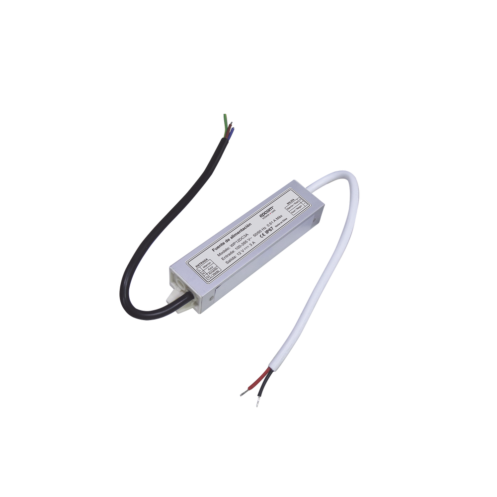 Fuente 12 V / 3 Amperes / Waterproof / Intemperie grado IP67 - Image 2