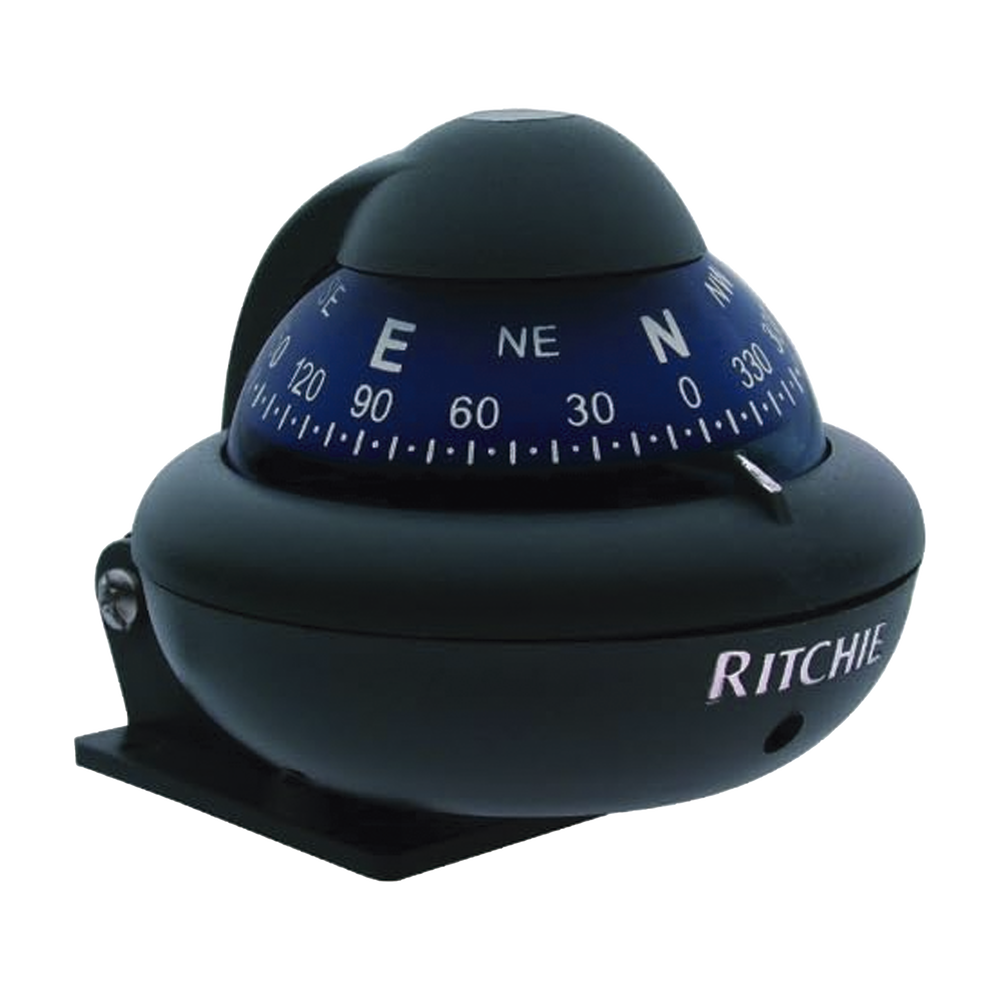 Brújula serie Explorer en color gris, con iluminación nocturna color verde.