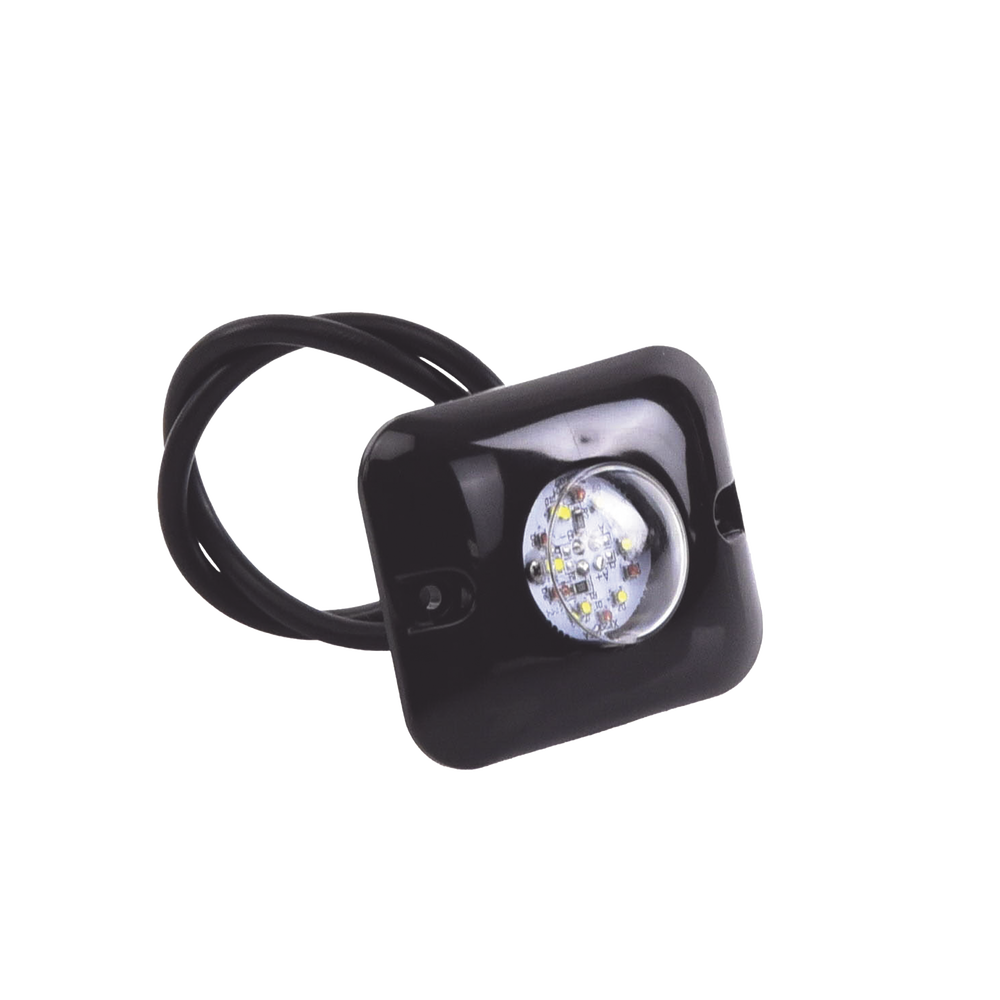 Estrobos Ocultos de 12 LED, Color Rojo/Claro, Ideales para Vehículos Encubierto