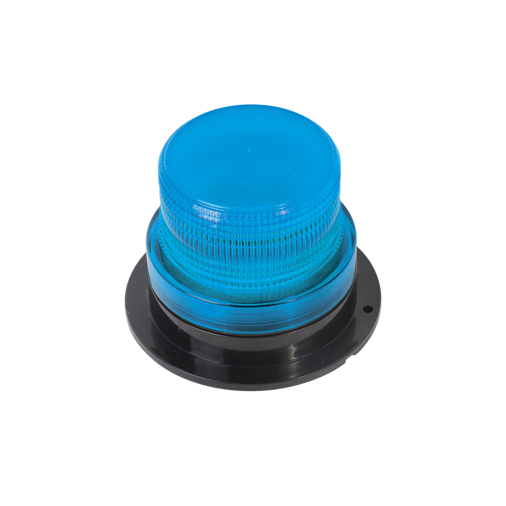 Burbuja brillante de Larga Vida Útil, con 8 LEDs, Color Azul, Domo Azul, 12Vcd