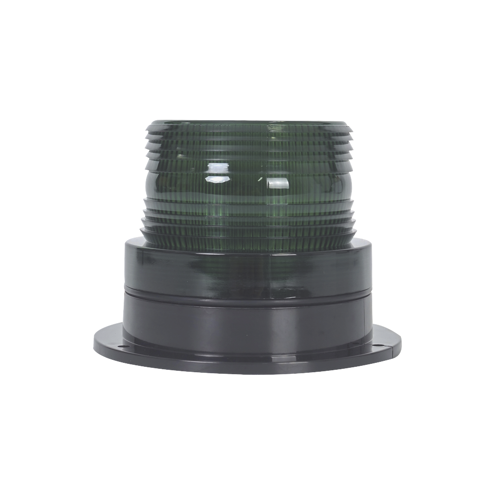 Burbuja Brillante de Larga Vida Útil, con 8 LEDs Color Verde, Domo Verde, 110 Vca - Image 2