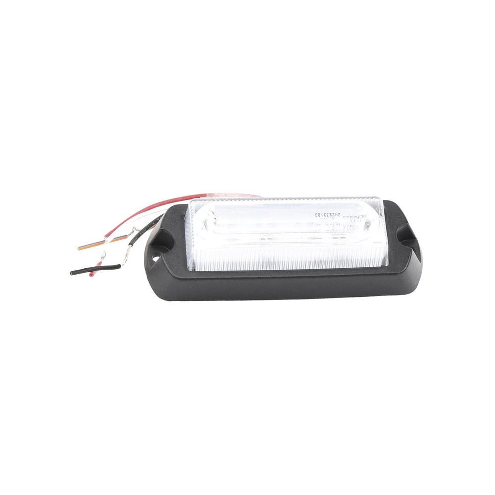 Luz Auxiliar Ultra Brillante de 8 LED's en color Rojo/Azul con mica transparente - Image 4