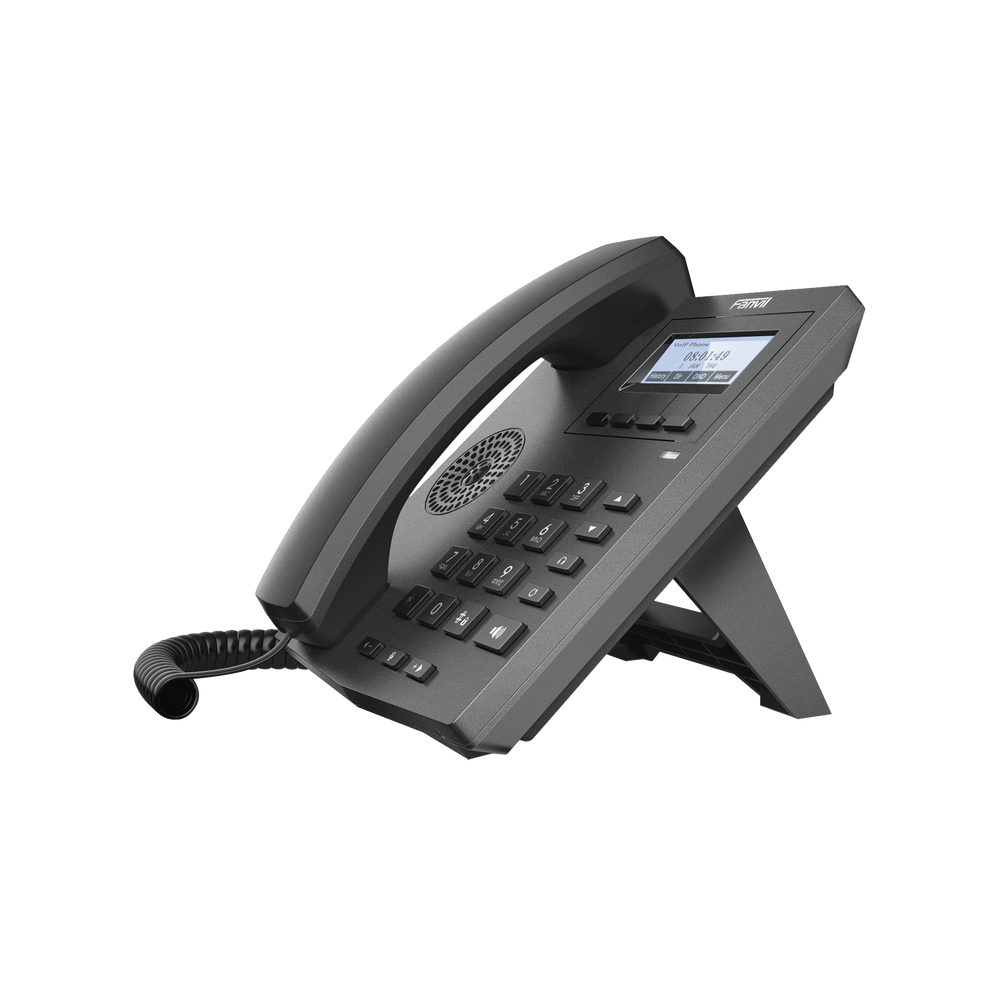 Teléfono IP empresarial para 2 lineas SIP con pantalla LCD 128 x 48 Px y conferencia de 3 vías, PoE - Image 5