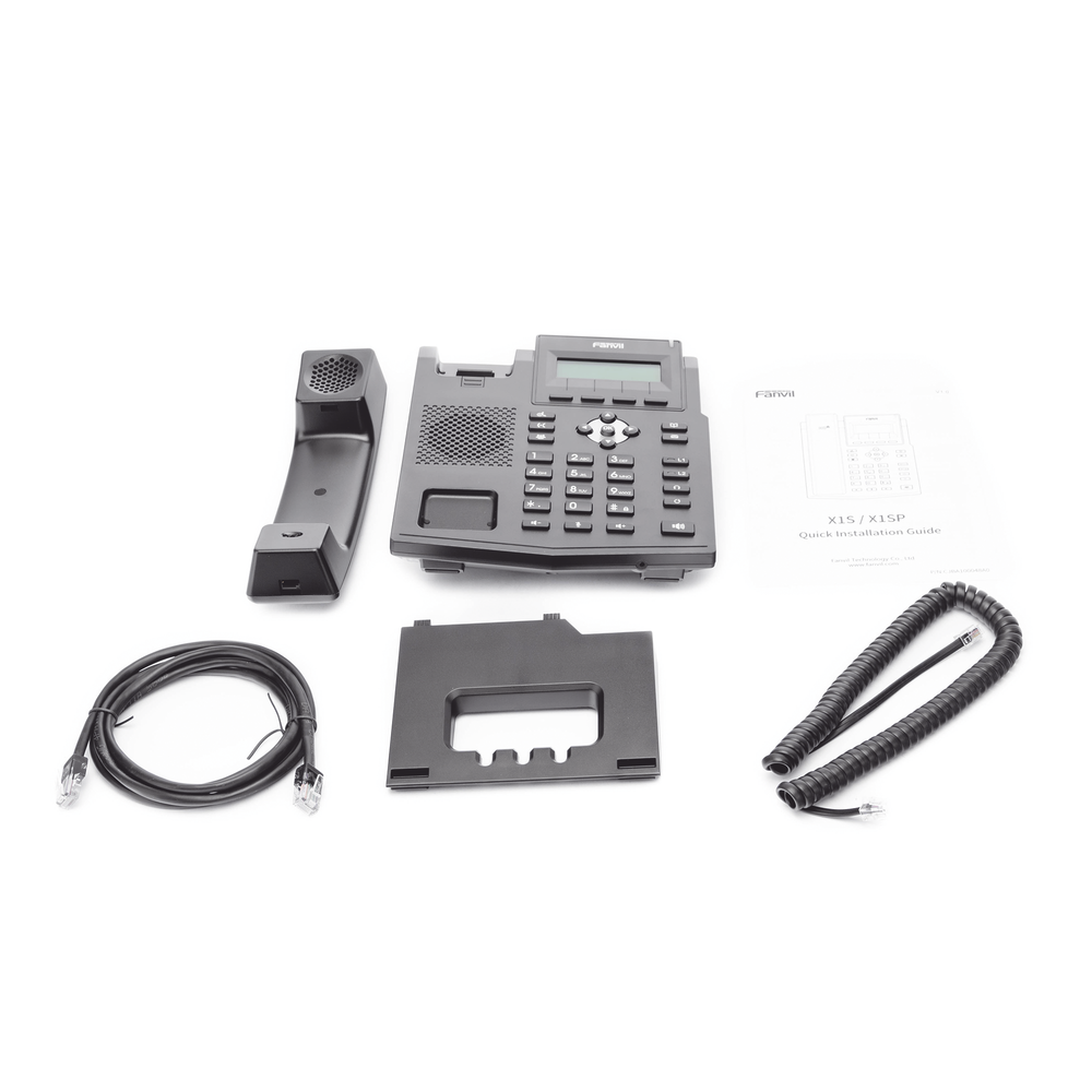 Teléfono IP empresarial para 2 lineas SIP con pantalla LCD, Códec Opus, conferencia de 3 vías, PoE. - Image 9