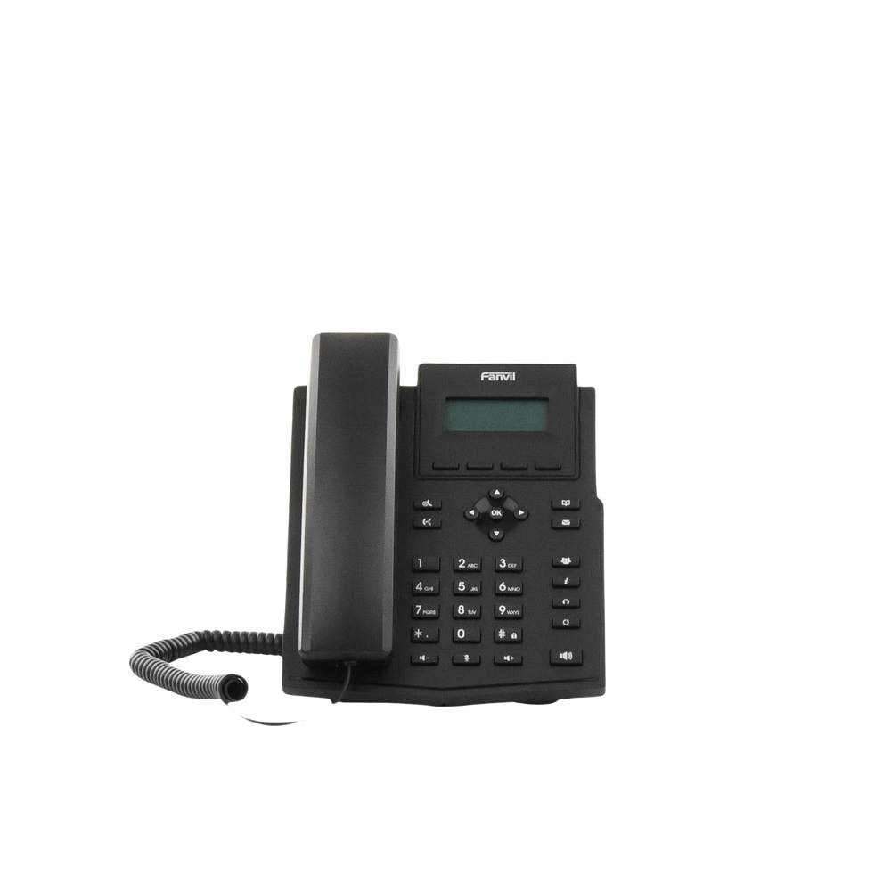 Teléfono IP empresarial para 2 lineas SIP con pantalla LCD, Puertos Gigabit, Códec Opus, conferencia de 6 vías, PoE. - Image 7