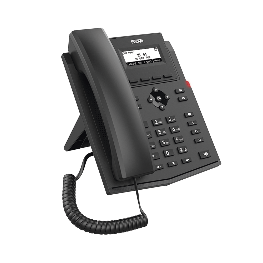 Teléfono IP empresarial para 2 lineas SIP con pantalla LCD, Códec Opus, conferencia de 3 vías, PoE. - Image 3