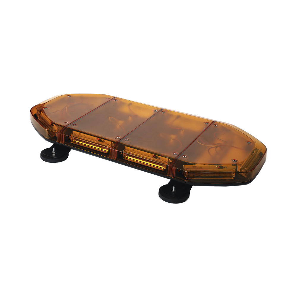 Mini Barra de 24 Pulgadas con 240 LED, Color Ámbar Con Montaje Magnético