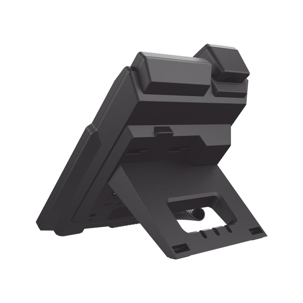 Teléfono IP Gigabit empresarial para 2 líneas SIP con pantalla LCD, Opus y conferencia de 6 participantes, PoE. - Image 5