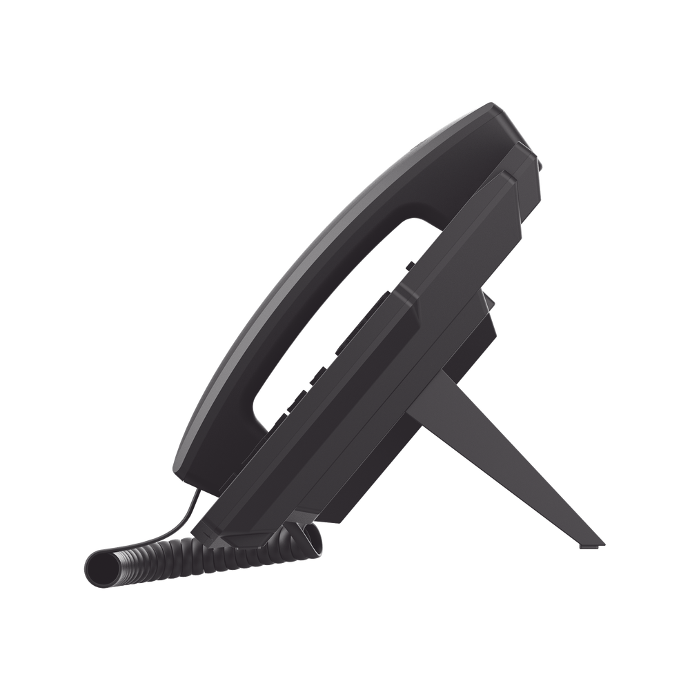 Teléfono IP Gigabit empresarial para 2 líneas SIP con pantalla LCD, Opus y conferencia de 6 participantes, PoE. - Image 6