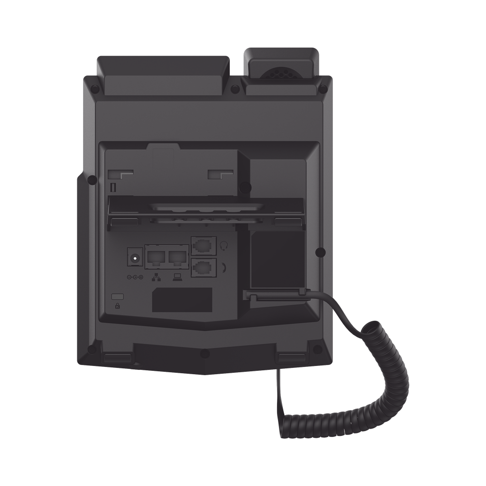 Teléfono IP Gigabit empresarial para 2 líneas SIP con pantalla LCD, Opus y conferencia de 6 participantes, PoE. - Image 7