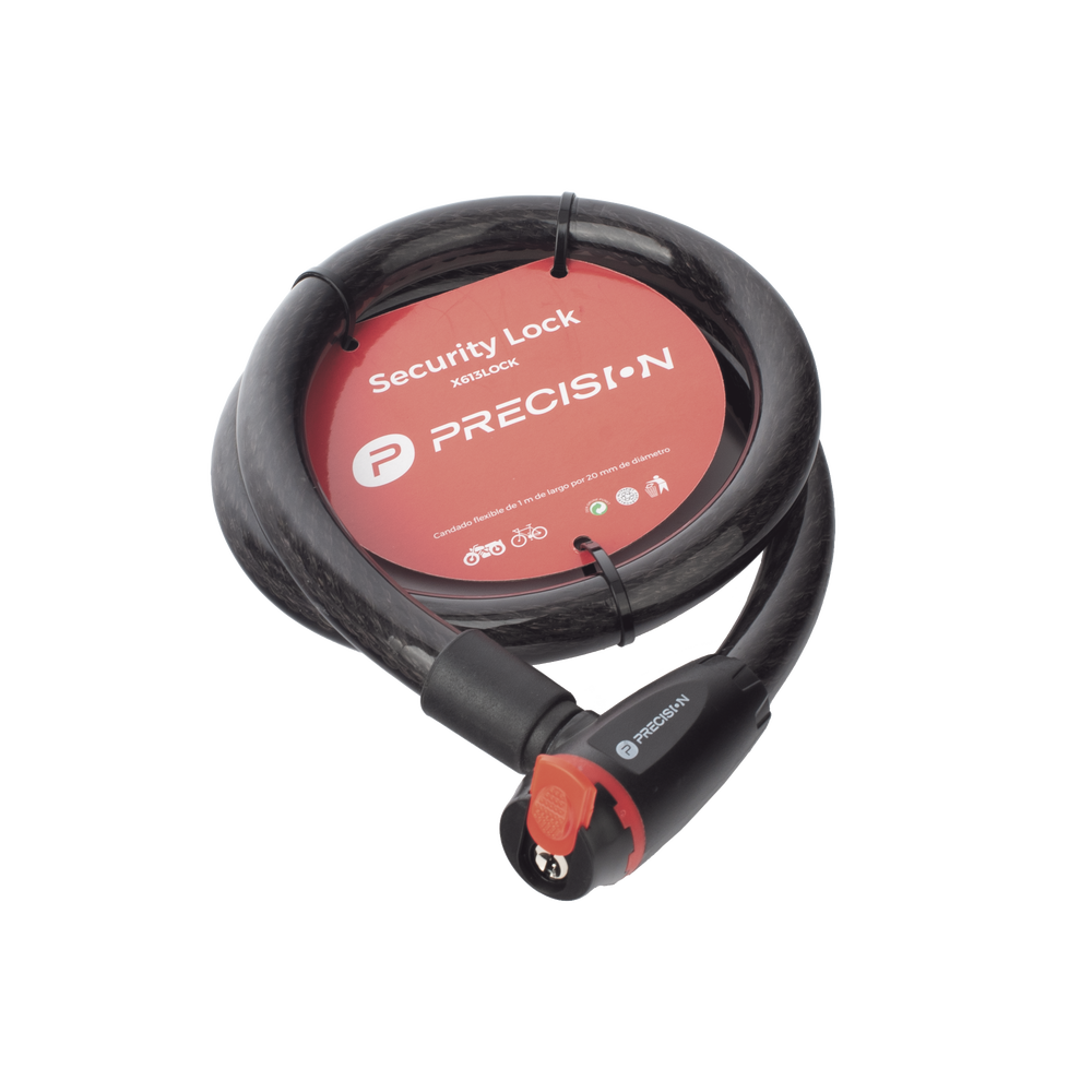 Candado para Bicicleta, Moto o similar de 20 x 1000 mm Cierre por Llave. - Image 3
