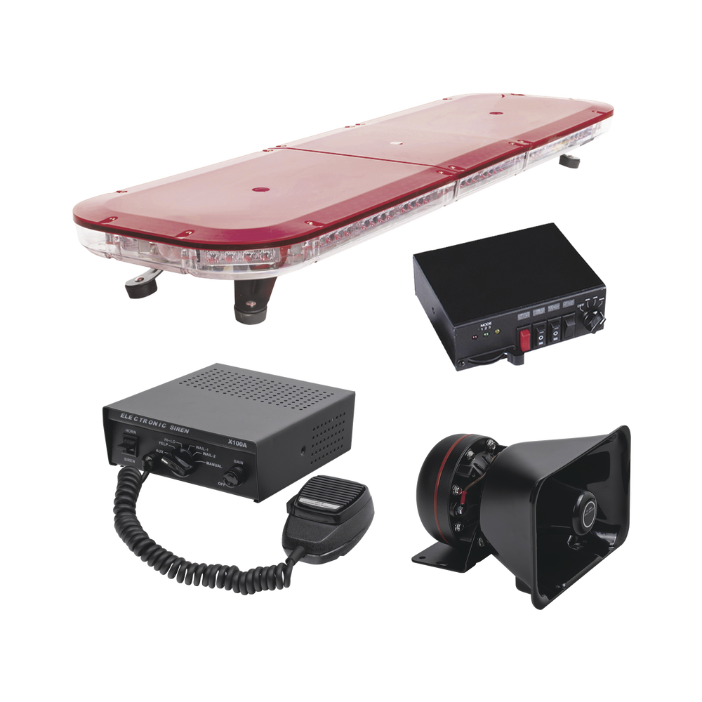 Kit básico para equipamiento de unidades de emergencias, ambulancias y vehículos de bomberos