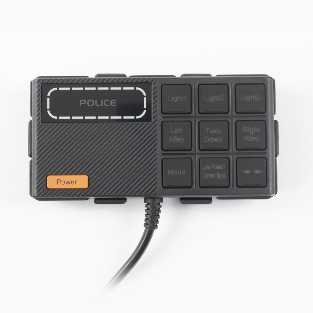 Barra de Luces LED de 46” Ambar, de 132 LEDs, Controlador Incluido - Ideal para Equipar Unidades de seguridad privada y vehiculos de trabajo - Image 3