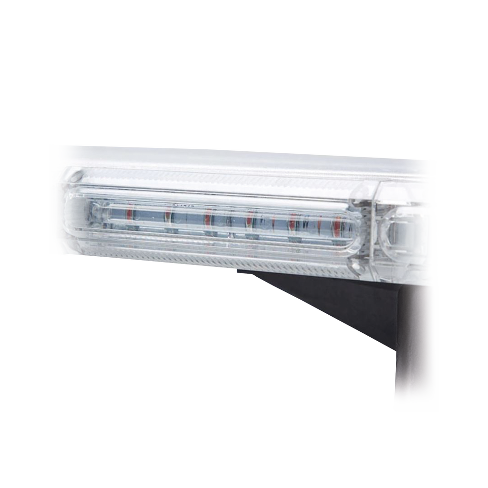 Barra de luces LED de 46" Rojo/Azul/Ambar , De 132 LEDs, Controlador Incluido, Ideal para Equipar Unidades de Seguridad Publica - Image 3