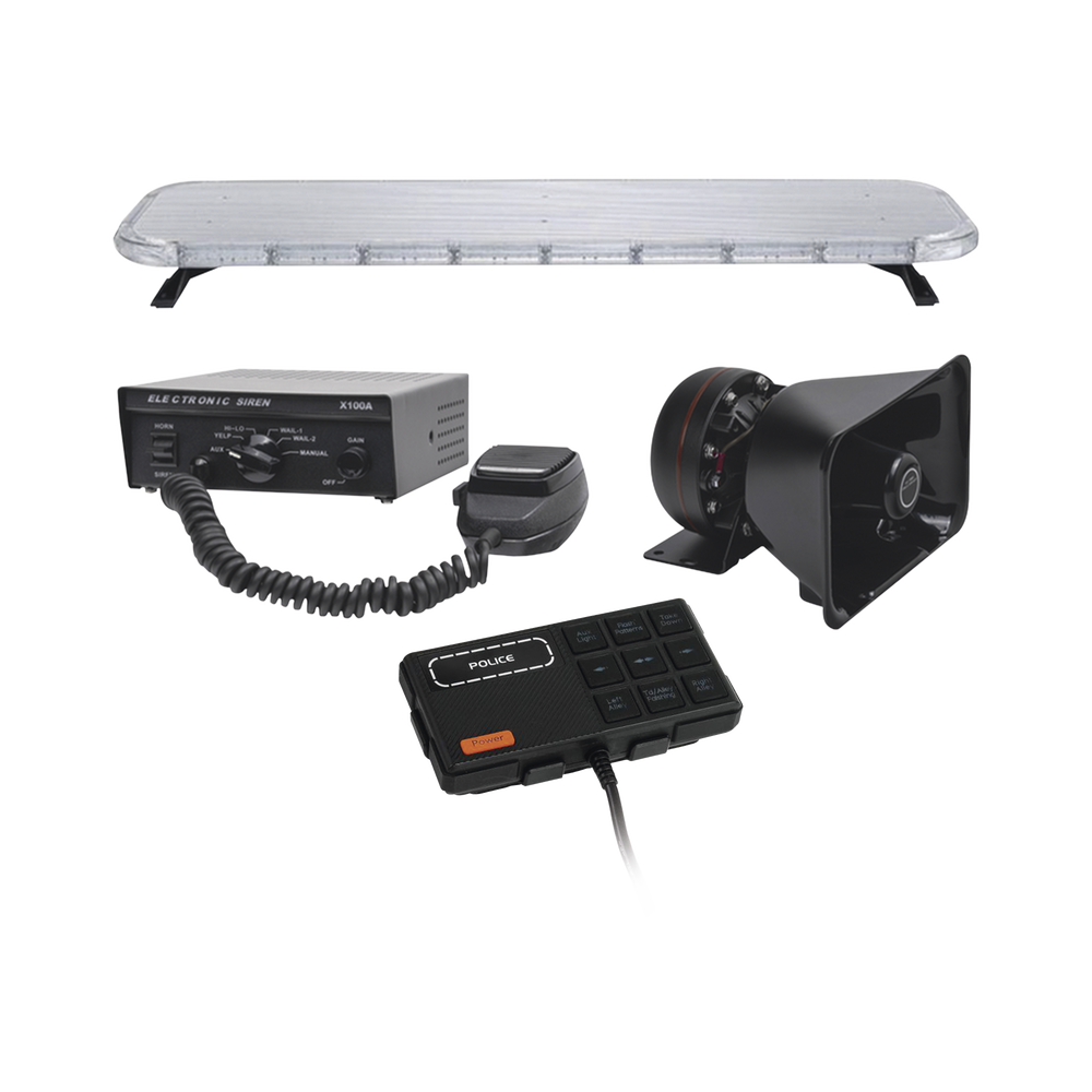 Kit básico para equipamiento de unidades de Seguridad Pública