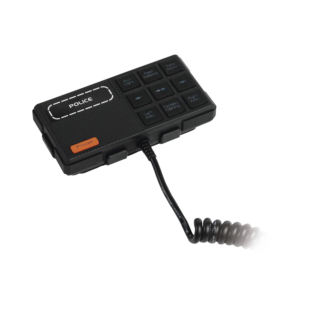 Barra de luces LED de 46" Rojo/Azul , De 132 LEDs, Controlador Incluido, Ideal para Equipar Unidades de Seguridad Publica - Image 6