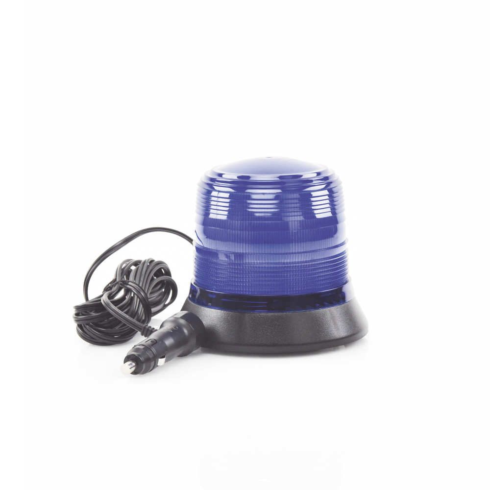 Burbuja Brillante de 6 LEDs, Color Azul con Montaje Magnético - Image 2