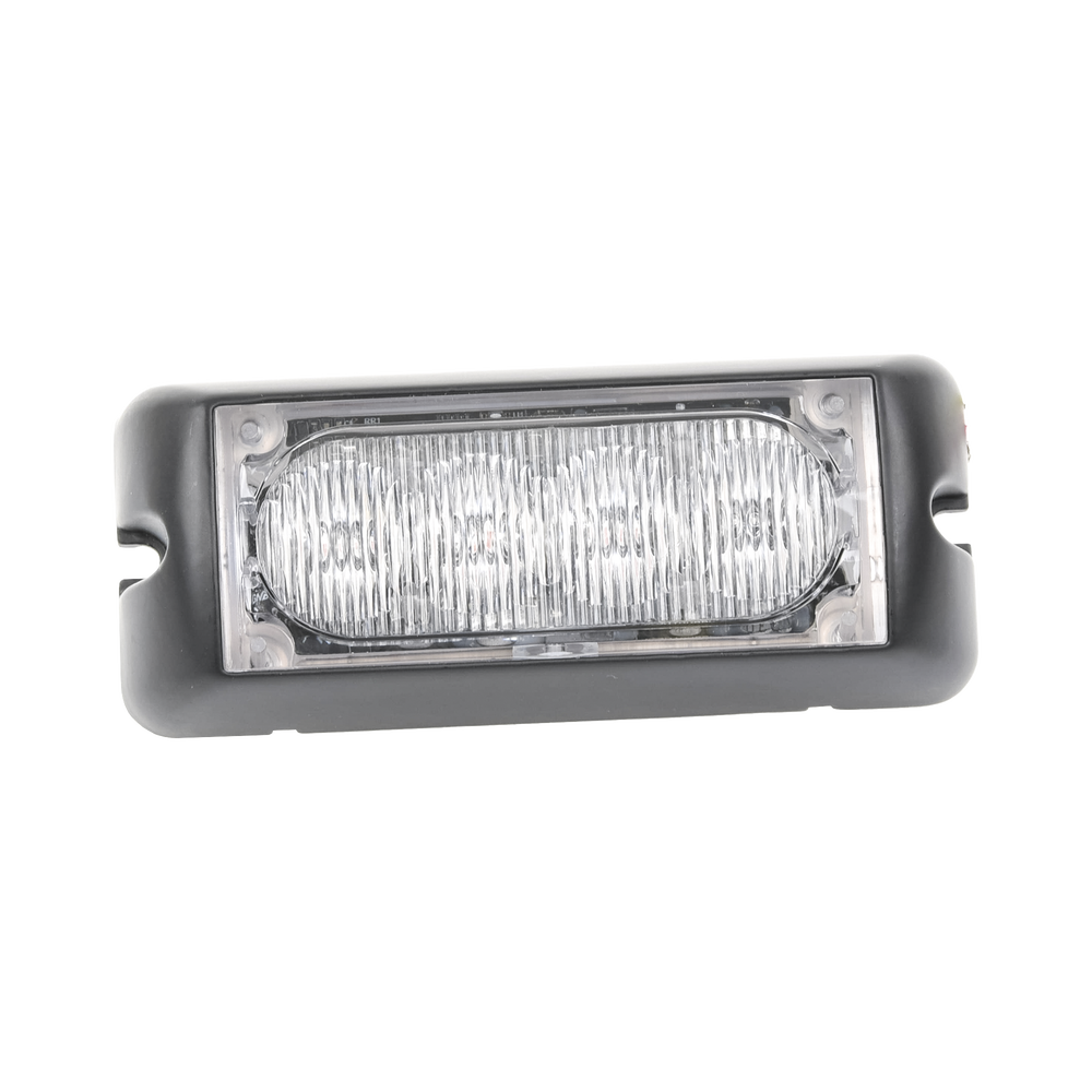 Luz auxiliar brillante con 4 LEDs, color azul, mica transparente