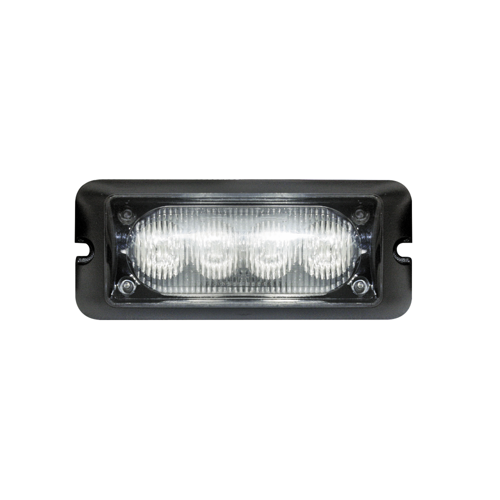 Luz auxiliar brillante con 4 LEDs, color claro, mica transparente