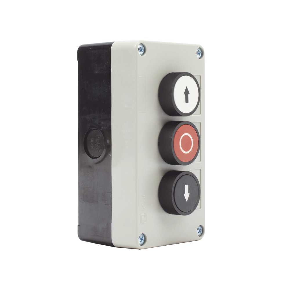 Botonera Triple Para Barreras Vehiculares, Operadores Corredizos y Abatibles. - Image 2