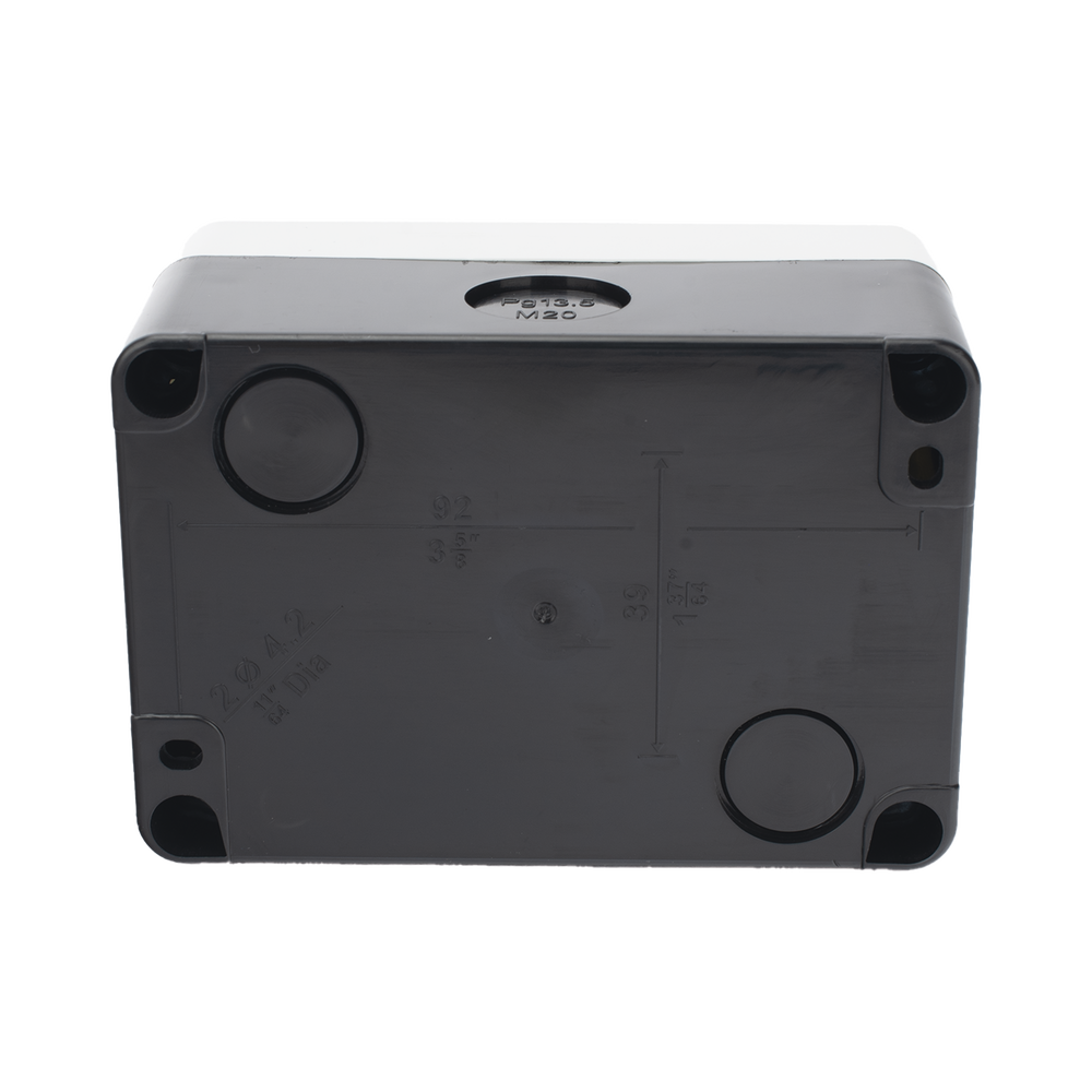 Botonera Doble Para Barreras Vehiculares, Operadores Corredizos y Abatibles / Botón de Stop Enclavado - Image 5