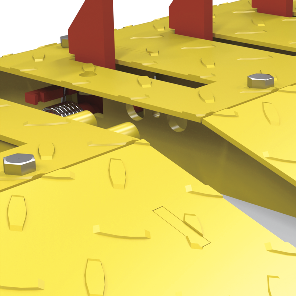 Sección de Picos Ponchallantas de Uso Rudo / Máxima Carga Soportada de 10,000 kg por Eje - Image 4