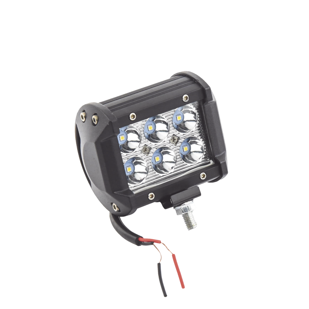 Luz de Trabajo de 6 LED, 1500 Lúmenes, 9 Watts, 10-30 Vcc, IP67, 4 pulgadas