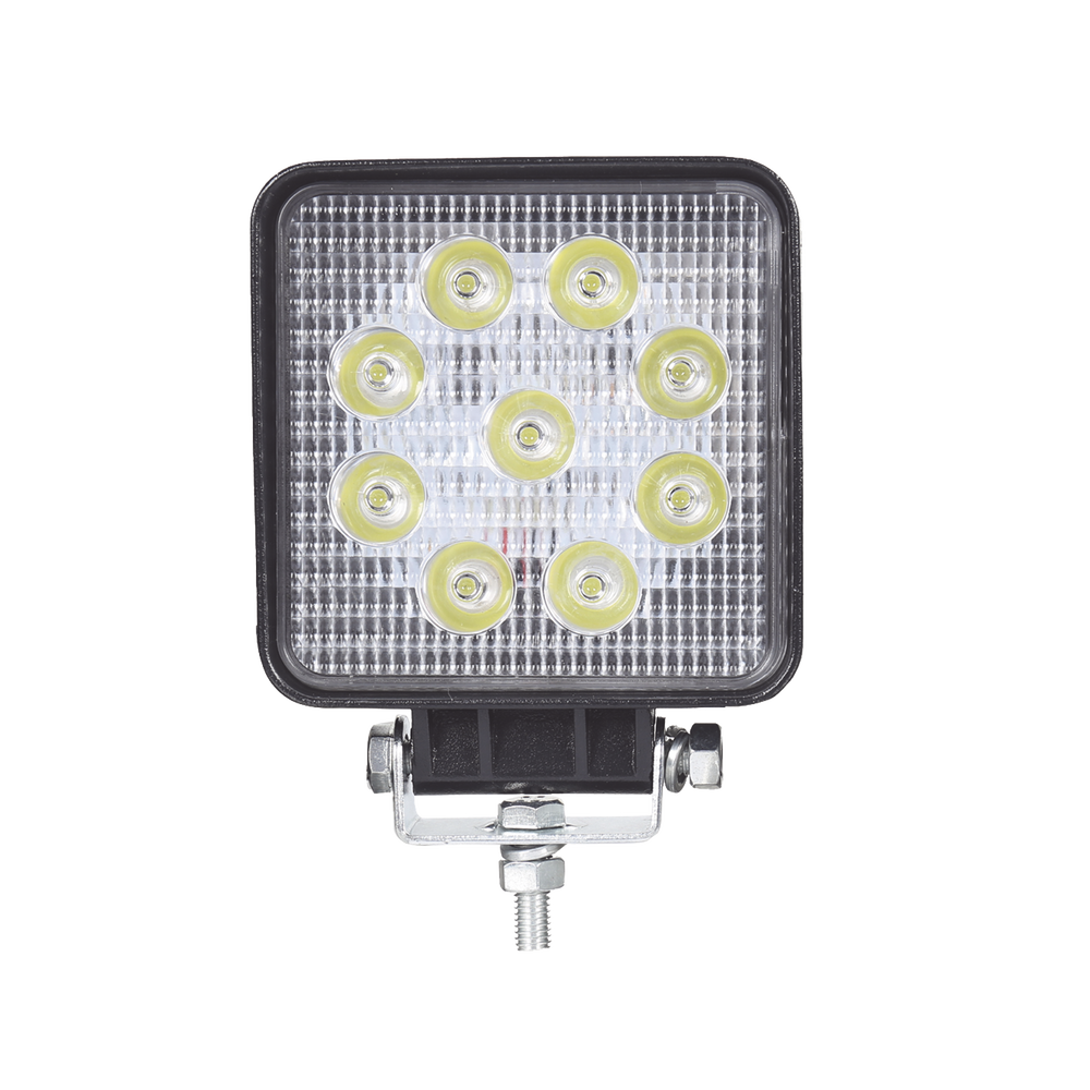 Luz de trabajo de 9 LED , 2300 Lúmenes, 27 Watts, 10-30 Vcc, IP67
