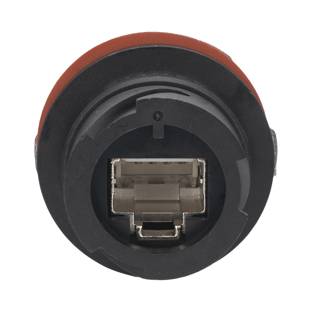 Conector Z-MAX Industrial (Ruggedized), Cat6A, Blindado, Uso Exterior IP66/IP67