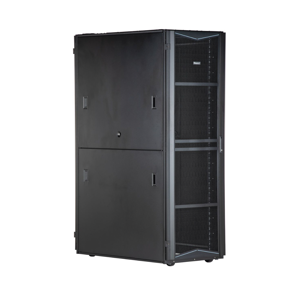 Gabinete FlexFusion para Centros de Datos, 45 UR, 600 mm de Ancho, 1070 mm de Profundidad, Fabricado en Acero, Color Negro - Image 3