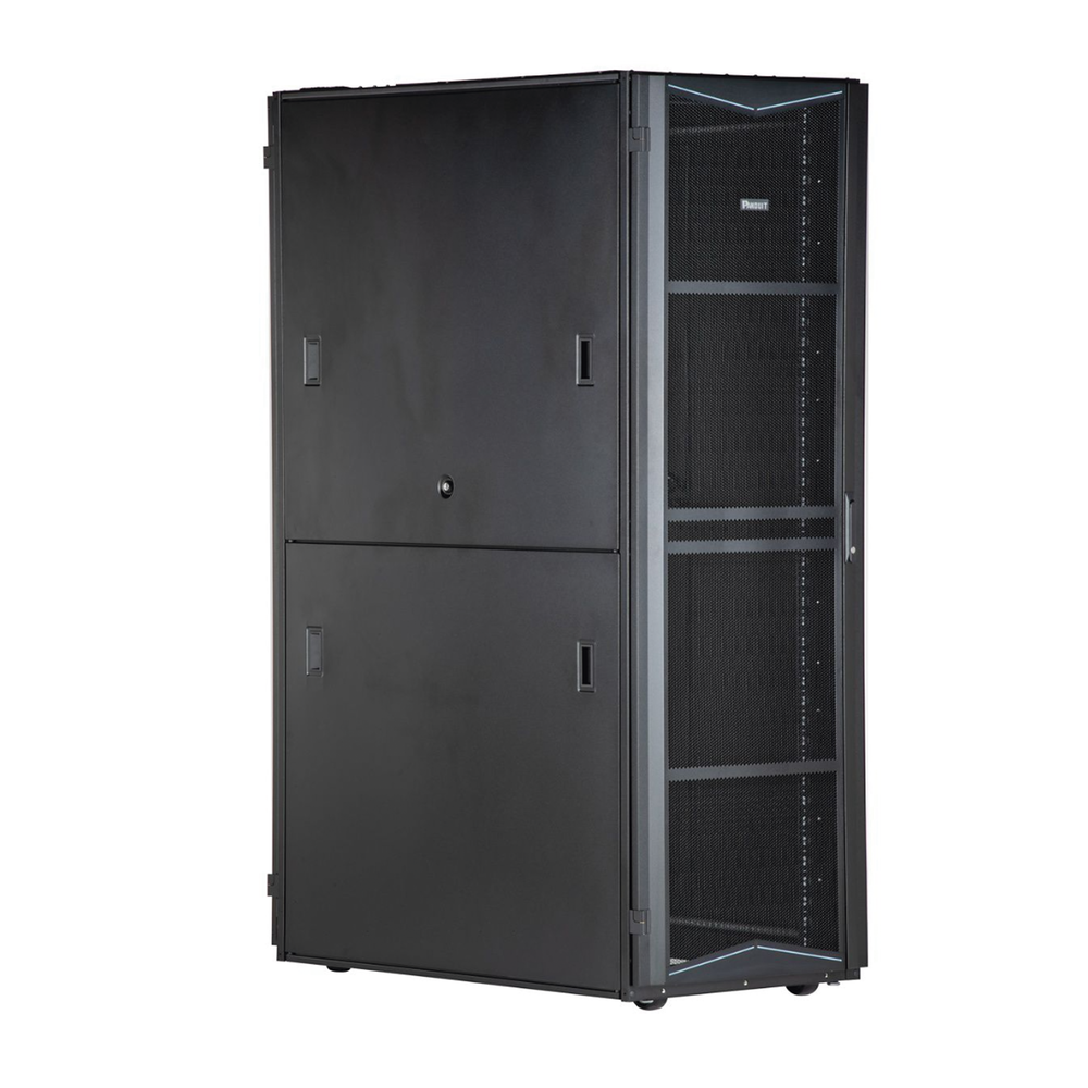Gabinete FlexFusion para Centros de Datos, 42 UR, 700 mm de Ancho, 1200 mm de Profundidad, Fabricado en Acero, Color Negro - Image 3