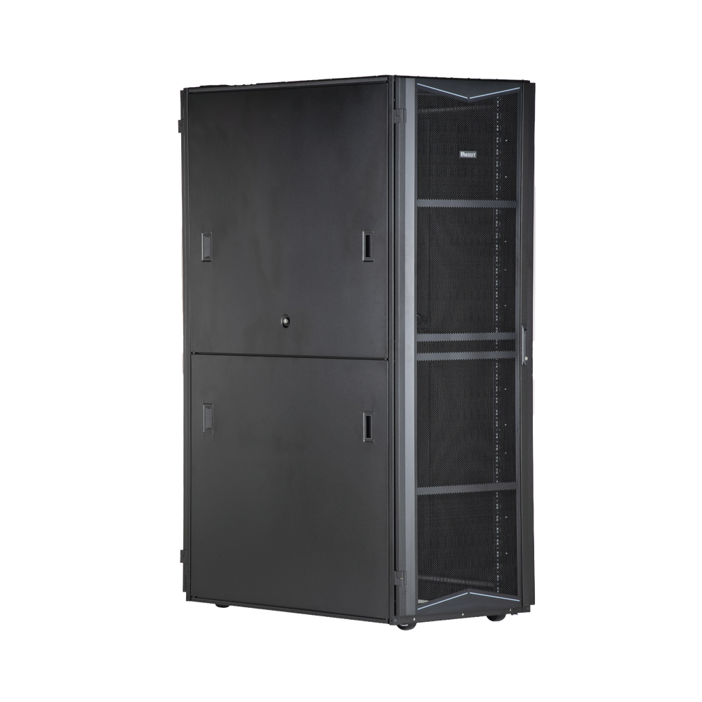 Gabinete FlexFusion para Centros de Datos, 45 UR, 800 mm de Ancho, 1200 mm de Profundidad, Fabricado en Acero, Color Negro - Image 3