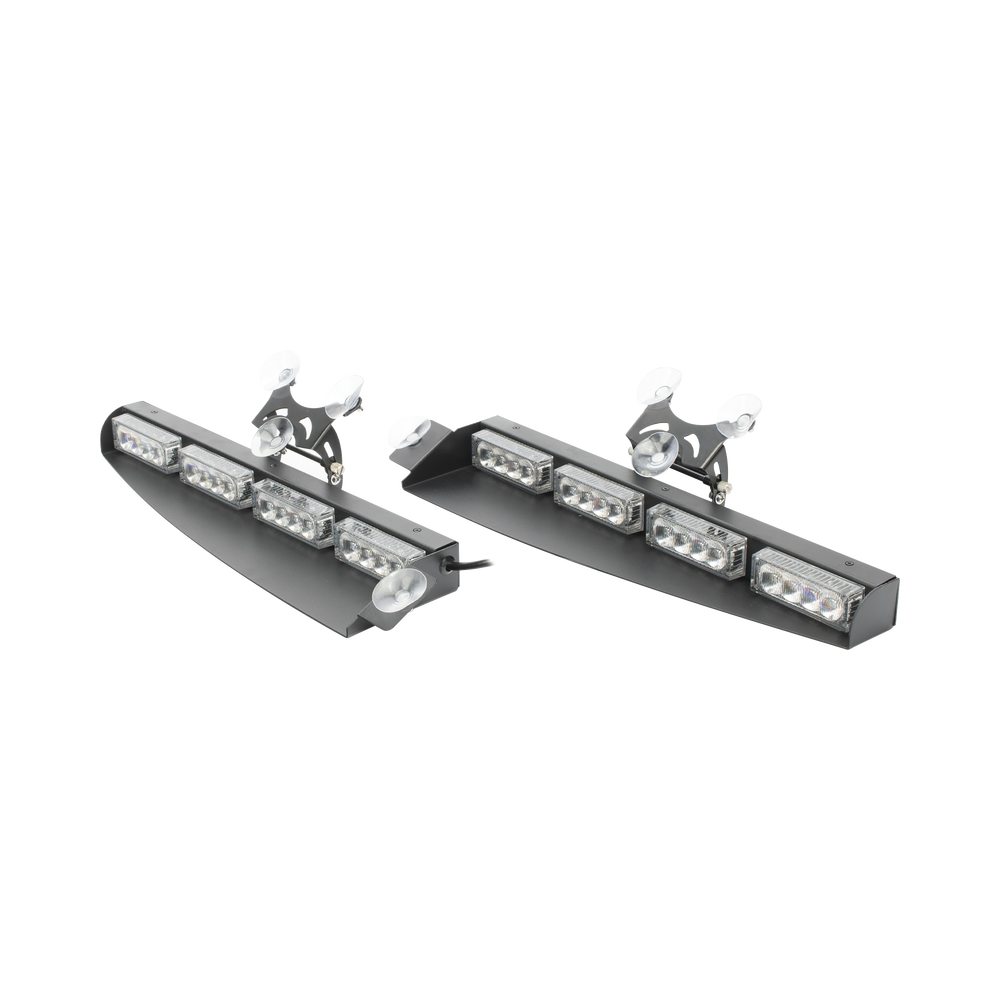 Luz de Visera para Interior, Color Rojo/Azul