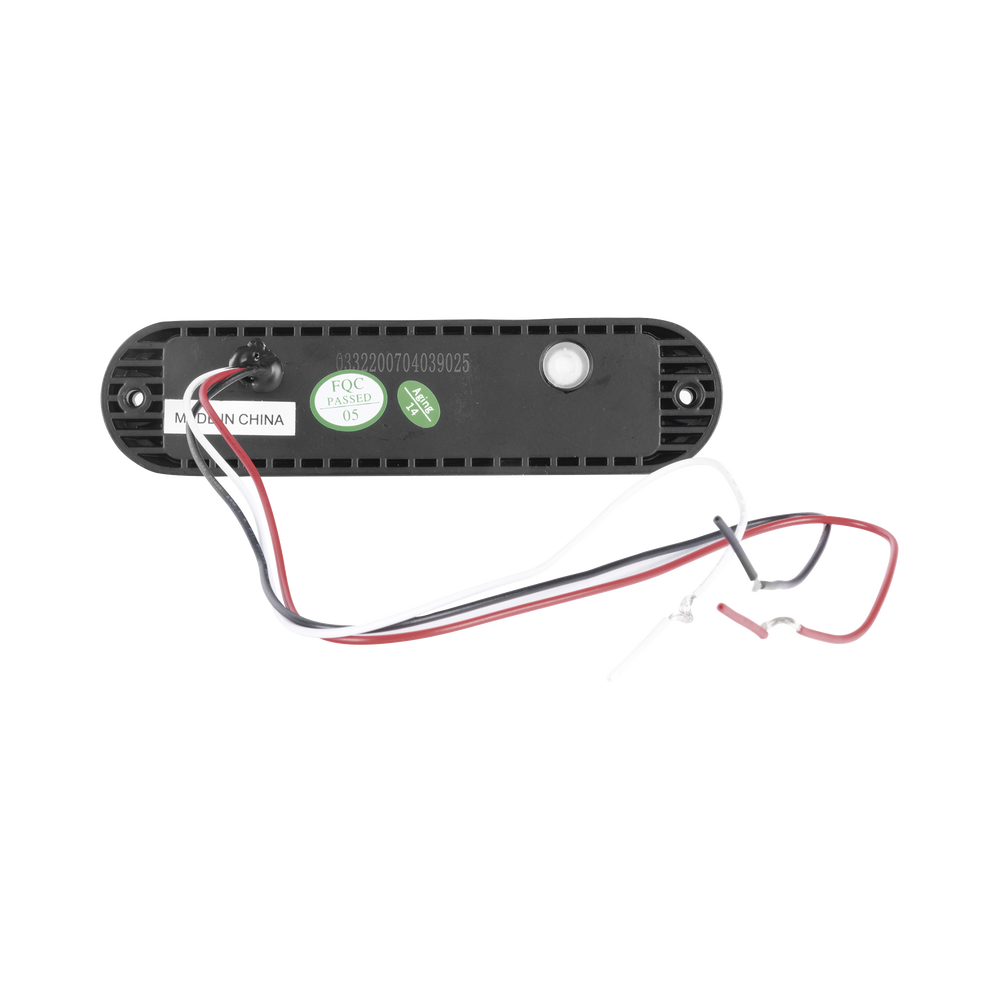 Luz Auxiliar Ultra Brillante IP67 de 6 LEDs, Color Ambar/Claro, con mica transparente y bisel negro - Image 4