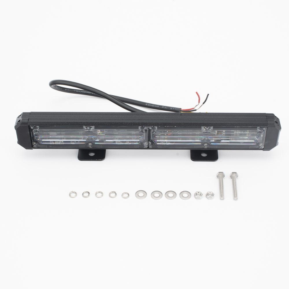 Barra de Luz de Advertencia, 2 Módulos de 6 LED, 11 Pulgadas Rojo - Image 2