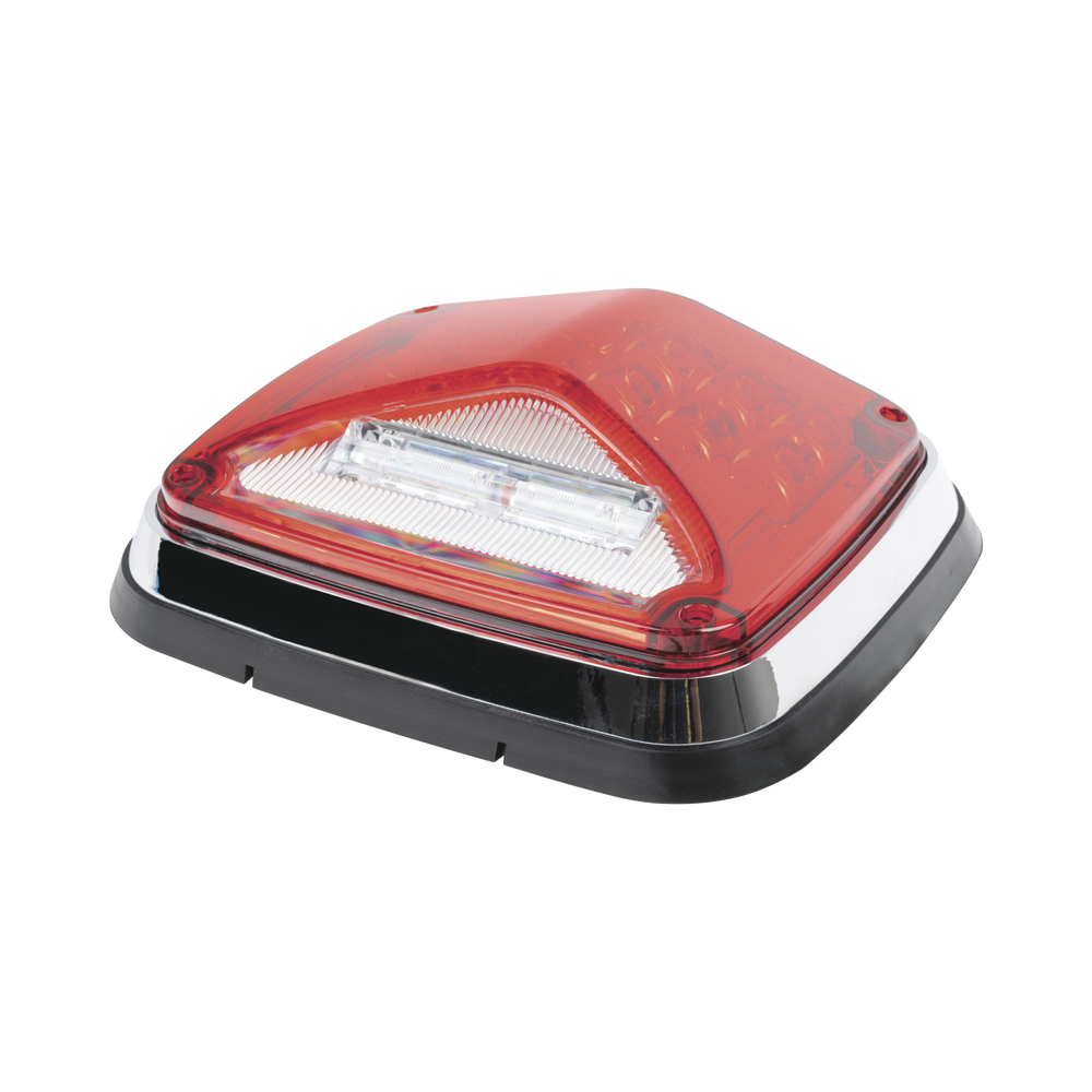 Luz de advertencia de 8 X 6", Color Rojo, Con Luz de Trabajo Clara, Ideal para Ambulancias - Image 3