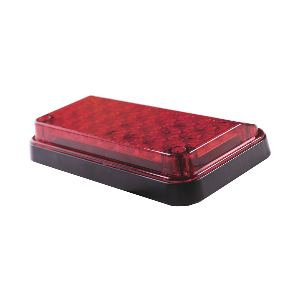 Luz de Advertencia de 7X4", Color Rojo, Con Luz de Trabajo, Ideal para Ambulancias - Image 4