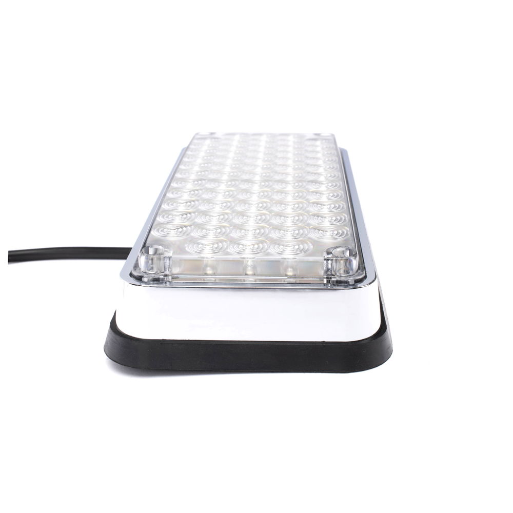 Luz de Advertencia de 7X3", Bicolor Rojo/Claro, Ideal para Ambulancias - Image 2