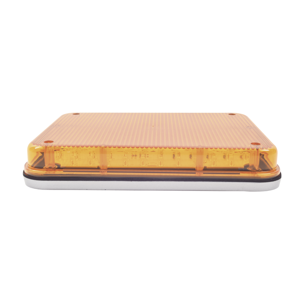 Luz de Advertencia de 9X7", Color Ámbar, Ideal para Ambulancias - Image 4