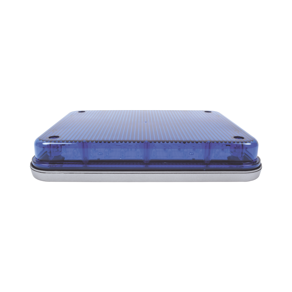 Luz de advertencia de 9x7", Color Azul, Ideal para Ambulancias