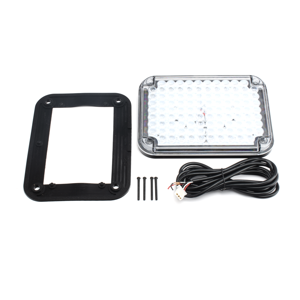 Luz de Advertencia de 9X7", Color Claro, Ideal para Ambulancias - Image 2