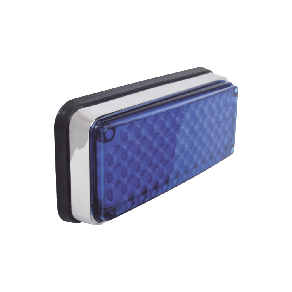 Luz de advertencia de 6x4", Color Azul, Ideal para Ambulancias - Image 4