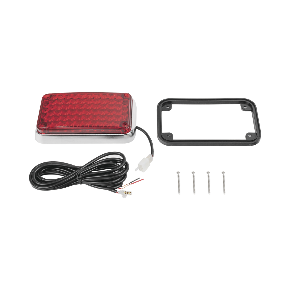 Luz de Advertencia de 6X4", Color Rojo, Ideal para Ambulancias - Image 5