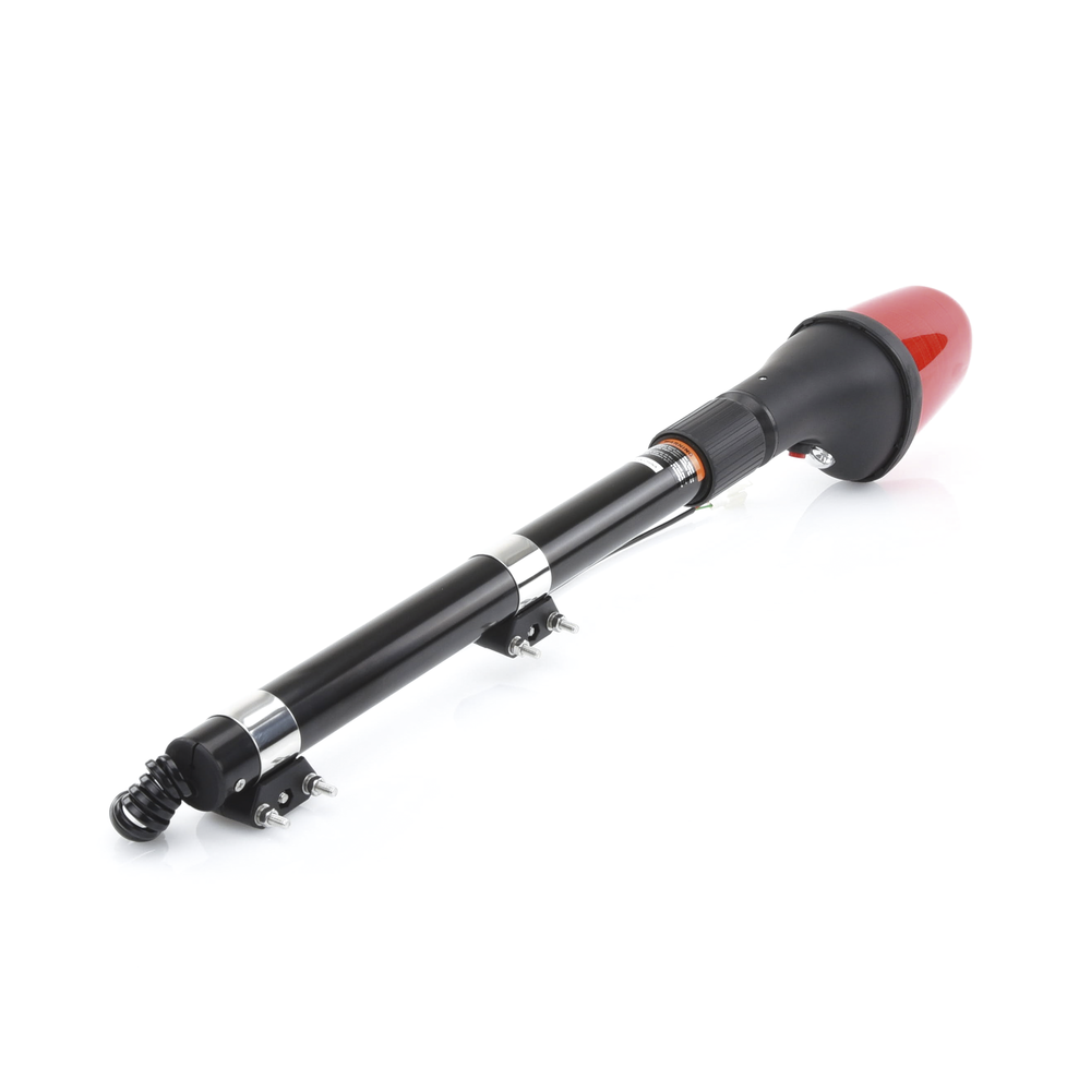 Luz telescópica para motocicleta, color rojo - Image 2